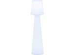 Newgarden Aussenstehleuchte Lola, Weiß, Transparent, Kunststoff, kaltweiß, 110 cm, LED-Leuchtmittel austauschbar, Lampen & Leuchten, Außenbeleuchtung, Außenleuchten