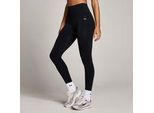 MP Damen Tempo Nahtlos Scrunch Leggings - Schwarz - XXL