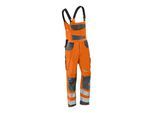 Kübler PSA Reflectiq Latzhose 3207 warnorange/anthrazit 24 ; Kübler Workwear (3207 8340-3797-24)
