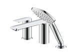 Bravat Milano Dreiloch-Wannenrandarmatur 3564482 chrom