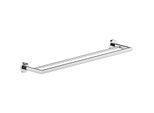 Bravat Varuna Badetuchstange 779510 doppelt, chrom, zum Kleben/Schrauben