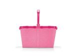 Reisenthel Einkaufskorb Carrybag frame twist pink, Pink, Textil, 22 L, quadratisch, 49x29x28 cm, Freizeit, Koffer & Taschen, Einkaufskörbe