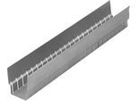 SSI Schäfer Längsrinne zur Schubladenunterteilung, B 59 x H 66 x L 586 mm, Stahlblech, silber