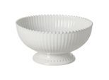 Costa Nova Obstschale Pearl, Weiß Hochglanz, Keramik, rund, 16.1 cm, Handmade in Europe, Essen & Trinken, Geschirr, Schalen & Schüsseln, Obstschalen