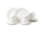 Ritzenhoff Breker Kaffeeservice Isabella, Beige, Keramik, 18-teilig, Ornament, Essen & Trinken, Geschirr, Geschirr-Sets, Kaffeeservice
