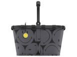 Reisenthel Einkaufskorb Carrybag smiley grey, Anthrazit, Textil, 22 L, 48x29x28 cm, Freizeit, Koffer & Taschen, Einkaufskörbe