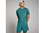 MP Herren Hybrid Mesh T-Shirt - Sattes Petrol - S