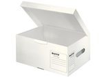 LEITZ Infinity A4 Plus Archivboxen 35,5 x 25,5 x 19,0 cm weiß
