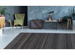 Teppich KAYOOM "Phoenix 210", schwarz (anthrazit, multi), B:120cm H:6mm L:170cm, Wolle, Teppiche, Teppich, Dezenter Jacquard-Teppich, Flachflor, Aus pflegeleichten Materialien