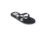 Sandale QUIKSILVER "Molokai Originals", Herren, Gr. 10 (43), schwarz-weiß (schwarz), Obermaterial: Synthetikmaterial / Außensohle: Gummi., Schuhe Sandale