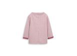 TOM TAILOR Damen Sweatshirt mit Stehkragen, rot, Meliert, Gr. M