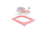 Kikkaboo Lauflernhilfe Misty klappbar 3-fach höhenverstellbar Musik Spielcenter rosa pink