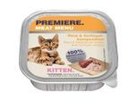 PREMIERE Meat Menu Kitten Rind und Geflügelkomposition 64x100 g