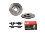 BREMBO Bremsensatz, Scheibenbremse 142054115 Vorderachse innenbelüftet 288mm 25mm für Mercedes