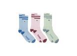 Socken ELEMENT "2Tone Icon 3Pk", Herren, light lila, Obermaterial: 71% Baumwolle, 24% Polyester, 4% Elastodien, 1% Elasthan., Socken Socken