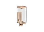 hansgrohe Lotionssp Axor Uni Rectangular Glas, Wandmontage, polished red gold (42610300)