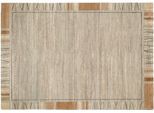 Teppich OCI DIE TEPPICHMARKE "SENSATION SILK 100 REKHI", beige (natur), B:200cm H:6mm L:300cm, Schurwolle, Teppiche, Teppich, Wohnzimmer