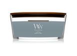 Woodwick Terra Haze geurkaars met een houten lont (hearthwick) 453 g