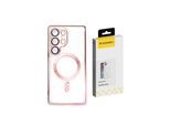Wozinsky Electroplated Case with Magsafe for Samsung Galaxy S25 - Pink