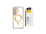 Wozinsky Electroplated Magsafe Case for Samsung Galaxy S24 FE - Gold
