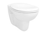 Vitra Normus Wand-Flachspül-WC 5091L003-1028 weiß, 52,5 cm Ausladung