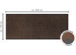 Fußmatte ANDIAMO "Easy, Made in Netherlands", braun, B:120cm H:5mm L:350cm, Kunstfaser, Teppiche, Schmutzfangläufer, Schmutzfangmatte, rutschhemmend, Innen- und überdachten Außenbereich