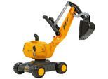 Spielzeug-Aufsitzbagger ROLLY TOYS "Digger", gelb, Spielzeugfahrzeuge, KinderB:43cm H:74cm T:102cm, Kunststoff, BxTxH: 43x102x74 cm, B:43cm H:74cm T:102cm
