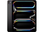 APPLE Tablet "13-inch iPad Pro", Energieeffizienz: G (A-G), space schwarz, standardglas, 2000 GB,mit eSIM, Tablets_EBookReader