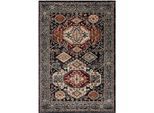 Teppich FLAIR RUGS "Gillingham", blau, B:160cm H:12mm L:230cm, Kunstfaser, Teppiche, Teppich, Vintage Stil