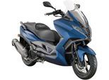 Motorroller ALPHA MOTORS "Sport Cruiser 22", blau (blau, schwarz), Motorroller, 95 km/h, mit Lenkerschloss, B:81cm H:132cm L:218cm