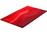 Badematte GRUND Gr. 2, rot, rechteckig (60cm x 100cm ), 1 Stk., Badematten, Badematte