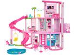 Puppenhaus BARBIE "Traumvilla", bunt, Puppenhäuser, Kinder, Kunststoff, mit 3 Etagen, Licht- und Soundeffekt, Wendelrutsche, Balkon und Pool