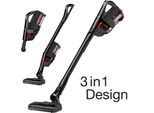 MIELE Akku-Handstaubsauger "Triflex HX1 FL, Obsiadianschwarz Rot", schwarz, B:129,7cm H:26cm T:28cm, Akkusauger