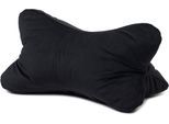 Nackenkissen GÖZZE "Lesekissen California", schwarz, B:40cm H:19cm L:25cm, Polyester, Funktionskissen