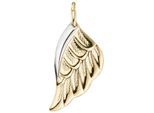 Flügelanhänger JOBO "Anhänger Engelsflügel", gold (gelbgold 333), Schmuckanhänger, Damen, Gelbgold 333, 333 Gold bicolor