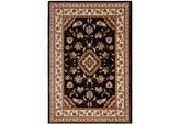 Teppich FLAIR RUGS "Sherborne", blau, B:160cm H:12mm L:230cm, Kunstfaser, Teppiche, Teppich, Vintage Stil