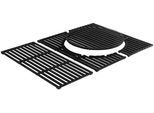 Grillrost ENDERS "SWITCH GRID", schwarz, B:43cm H:2cm L:62cm, Gusseisen, Grillroste, für Gasgrill Boston 3 Turbo