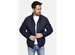 Steppjacke NEW CANADIAN, Herren, Gr. 24, blau (dunkelblau), 100% Polyester, unifarben, kurz, Jacken Steppjacke, mit elastischem Bund am Saum und Armabschluss