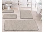 Badematte GRUND Gr. 6, grau (taupe), rechteckig (70cm x 120cm ), 1 Stk., Badematten, Badematte