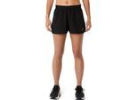 Laufshorts ASICS "ASICS CORE SPLIT SHORT", Damen, Gr. M, N-Gr, performance schwarz, Obermaterial: 100% Polyester, Hosen