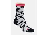 Langsocken LIEBLINGSSTÜCK "Lovely Socks "MarilyEP" aus Baumwollmix", Damen, Gr. 39-42, 999, schwarz, Baumwolle, Elasthan, Polyamid, Polyester, metallisierte Fasern, normal, Socken, mit Baumwoll-Anteil