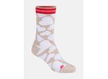 Langsocken LIEBLINGSSTÜCK "Lovely Socks "MarilyEP" aus Baumwollmix", Damen, Gr. 39-42, 130, beige, Baumwolle, Elasthan, Polyamid, Polyester, metallisierte Fasern, normal, Socken, mit Baumwoll-Anteil