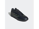 Fußballschuh ADIDAS PERFORMANCE "COPA PURE 3 CLUB INDOOR KINDER", Mädchen, Gr. 38, schwarz (core schwarz, dgh solid grau, lucid lemon), Synthetik, Schuhe Fußballschuh, geeignet als Hallenschuhe, für Kinder & Jugendliche