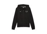 Sweatjacke PUMA "BMW M MOTORSPORT Essentials Fleece-Trainingsjacke Herren", Herren, Gr. XL, schwarz, Obermaterial: 32% Polyester, 68% Baumwolle. Kapuzenfutter: 100% Baumwolle. Rippe: 97% Baumwolle, 3% Elasthan, Sweatjacken Sweatjacke