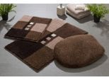 Badematte GRUND Gr. 3, braun, rechteckig (60cm x 90cm ), 1 Stk., Badematten, Badematte