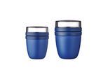 Mepal Lunchpot mini + regular Ellipse 2er Set