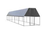 VidaXL Outdoor Hühnerkäfig mit Komplettüberdachung 2 m, 12 m, 2 m