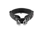 Wolters Active Pro Halsband Halsband Hundehalsband schwarz/ silber L