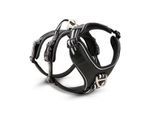 Wolters Active Pro Geschirr No Escape Geschirr Hundegeschirr schwarz/ silber XS