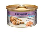 PREMIERE Soft Mousse Nassfutter Katze Adult Pute 72x85 g